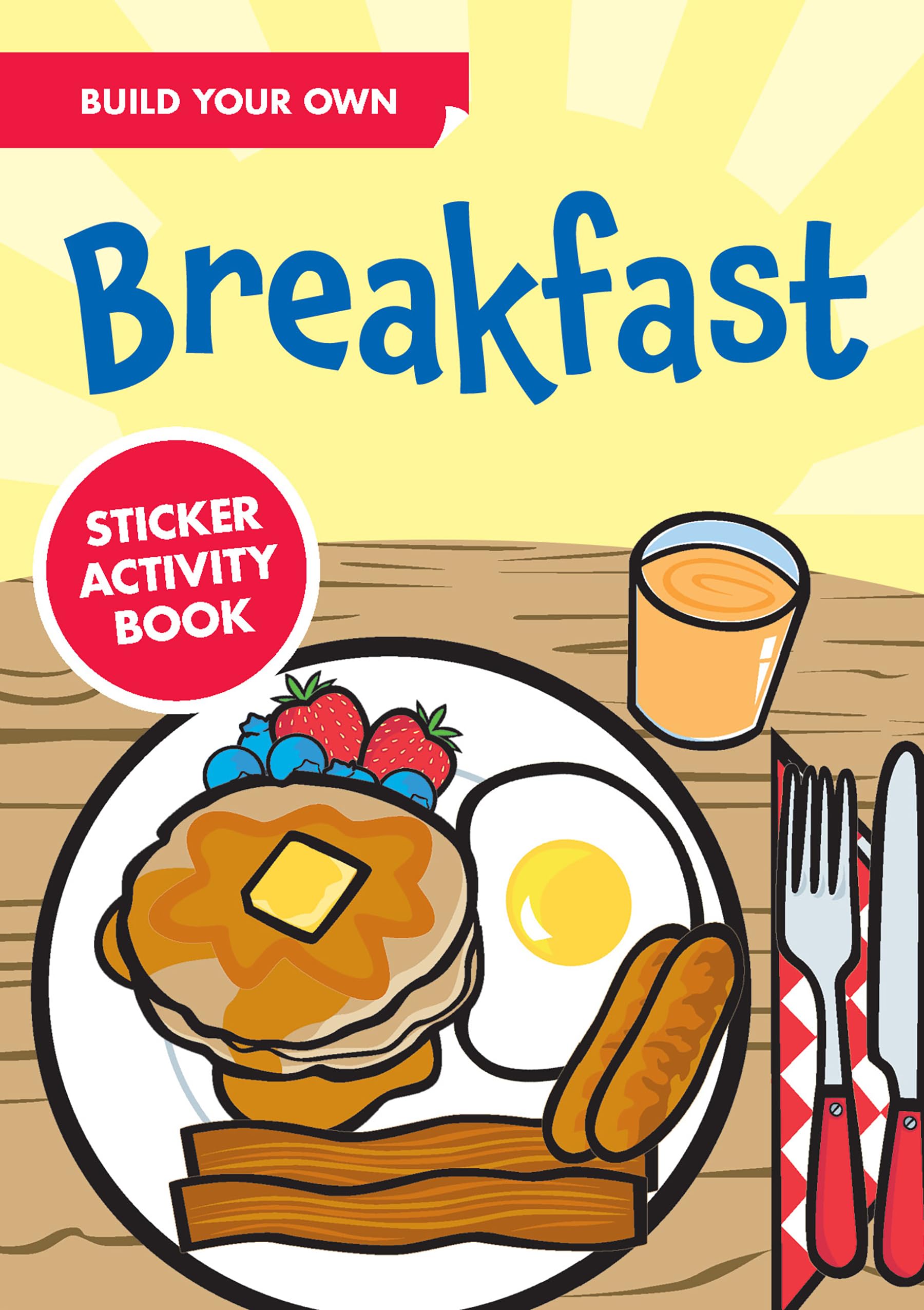 Build Your Own Breakfast Sticker Activity Book