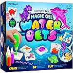 Dan&Darci Aqua Fairy Water Gel Kit for Kids - Magic Elf Toy Kits - Waters Pets - DIY Squishy Maker Set - Craft for Kids - Make Your Own Squishies Toys Crafts for Boys & Girls