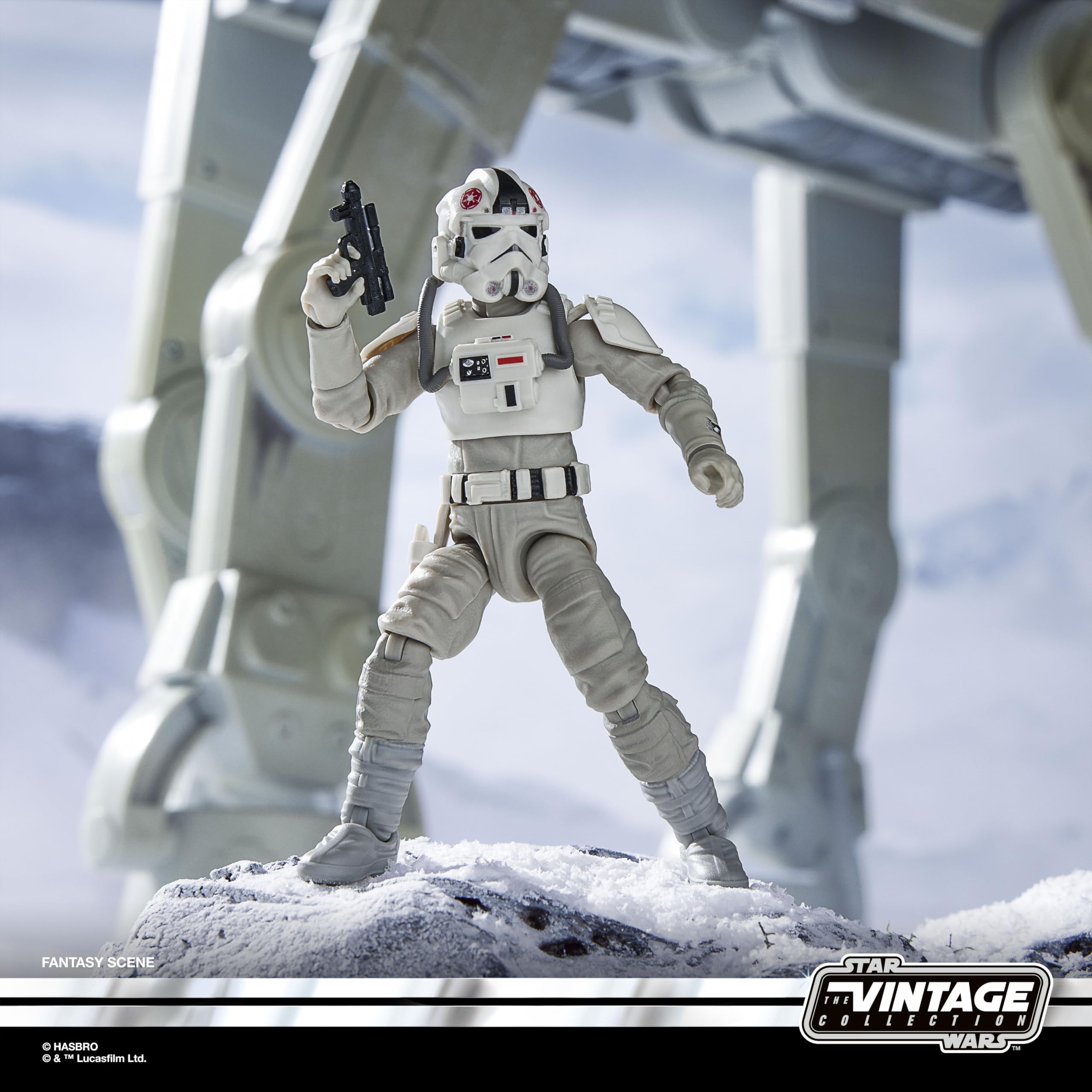 Star Wars La colección Vintage, Conductor Imperial remanente de AT-AT, Star Wars: The Mandalorian & Grogu, Figura Premium coleccionables de 9,5 cm