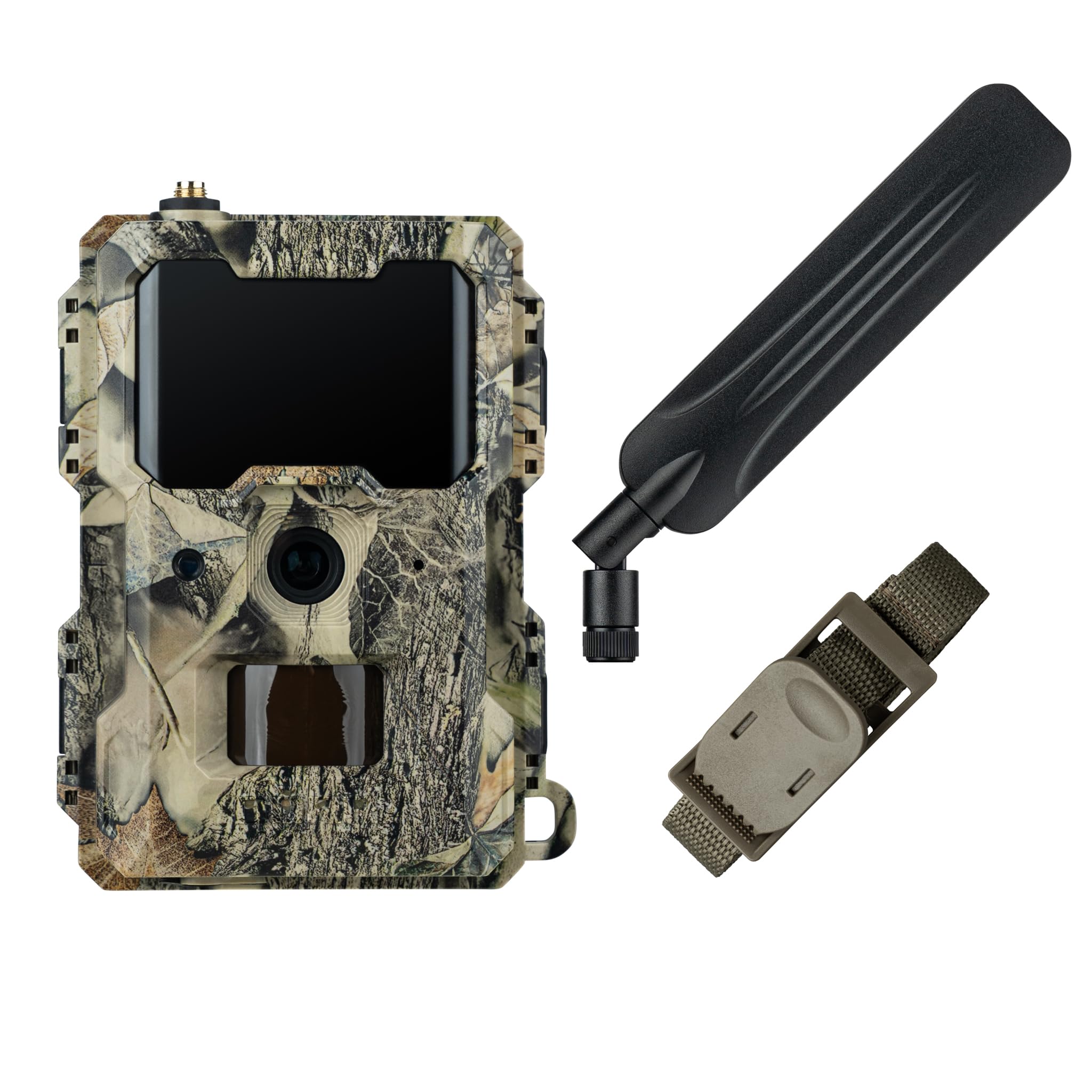 DÖRR Cloud Mini 4G/LTE Wildkamera, Überwachungskamera, Simlockfrei, iOS/Android/Web App, 4G Bild-& Videoversand, 12MP Bilder, Full HD1080P Videos, Infrarotblitz, Fotofalle, Jagdkamera, Bewegungsmelder