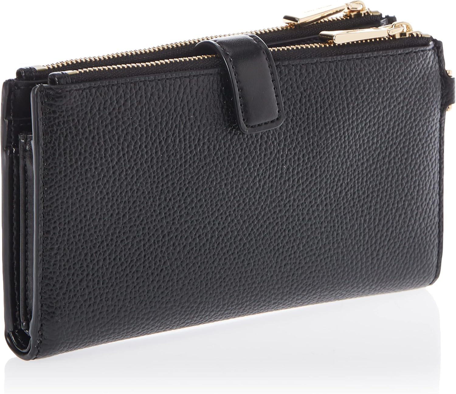 Michael Kors Jet Set Double Zip Wristlet One Size BLACK