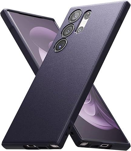 Miniatura 1 de Ringke Onyx - Funda compatible con Samsung Galaxy S23 Ultra 5G, tecnología antihuellas, antideslizante, mejorada, a prueba de manchas, diseñada para