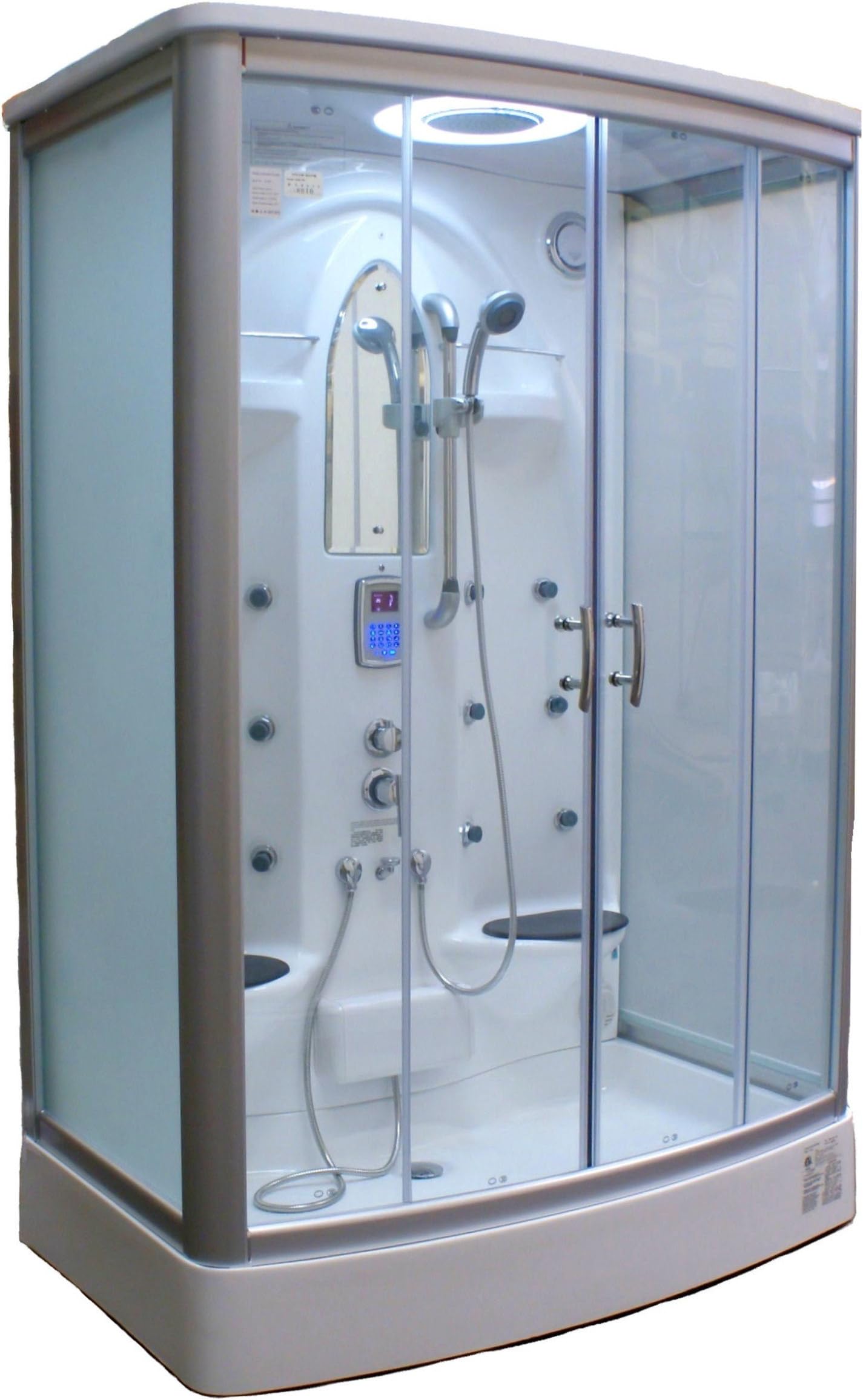 M-668 Sliding Door Walk-In Steam Shower Enclosures Unit