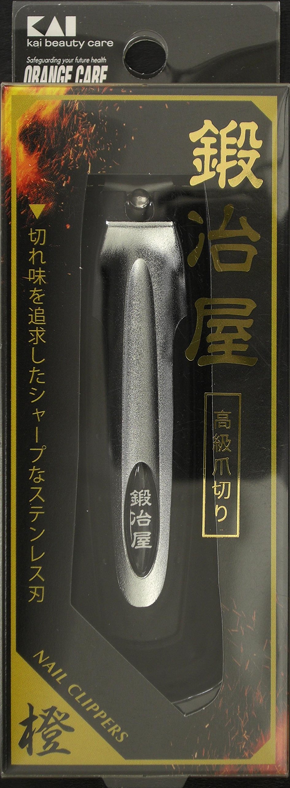 Amazon | オレンジケアプロダクツ 高級爪切り(鍛冶屋) 1個 | オレンジ