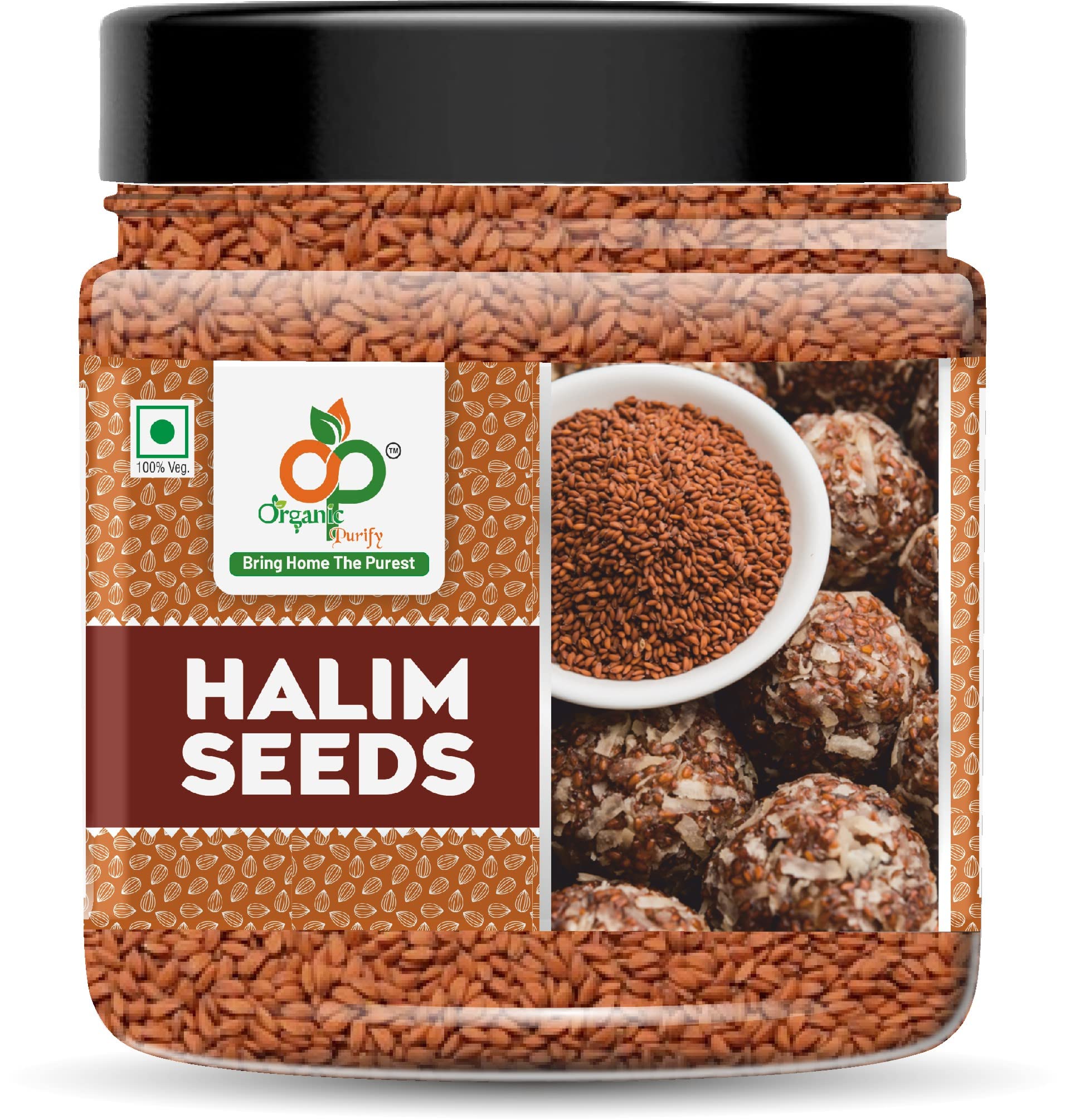 ORGANIC PURIFY Halim Seeds 400 Gm - Aliv Seeds | Haleem Seeds | Asaliya | Seeds For Eating | Immunity Booster Superfood | Garden Cress Seeds Jar Pack (B09Q91WVVG) Amazon Price History, Amazon Price Tracker
