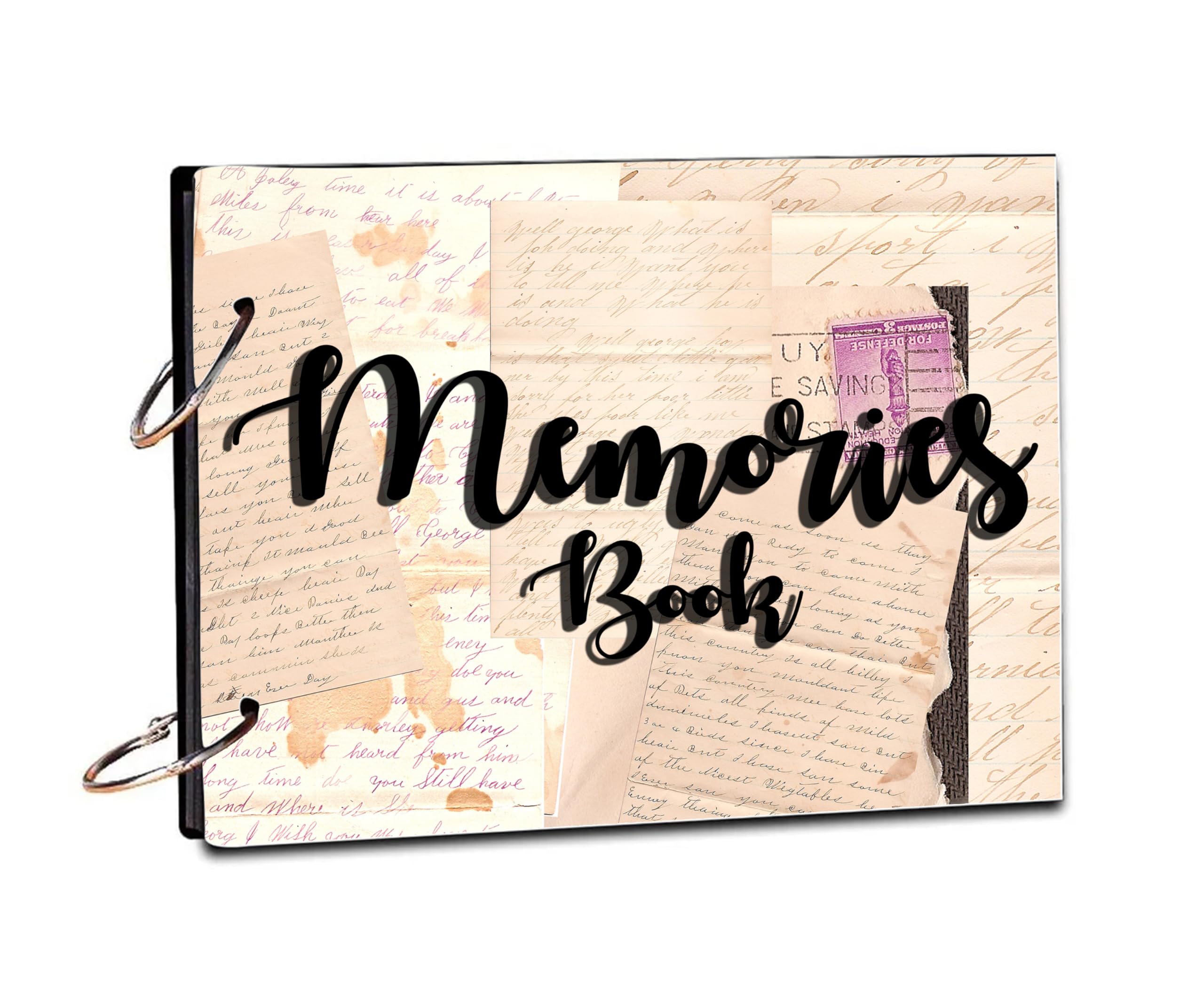GladToGift Memories Book Wooden Photo Album Scrapbook | 40 A5 Black Pages | 8x6 Inches | Love Memory Book for Birthday, Anniversary, Couple, Scrapbooking & Gifting-image-28