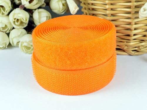 Miniatura 2 de Cinta de sujeción 100% de nailon no adhesiva de 0.984 in (1 pulgada), 16.4 ft (morado oscuro)