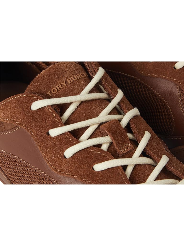 Brown Tory Burch Field Sneaker