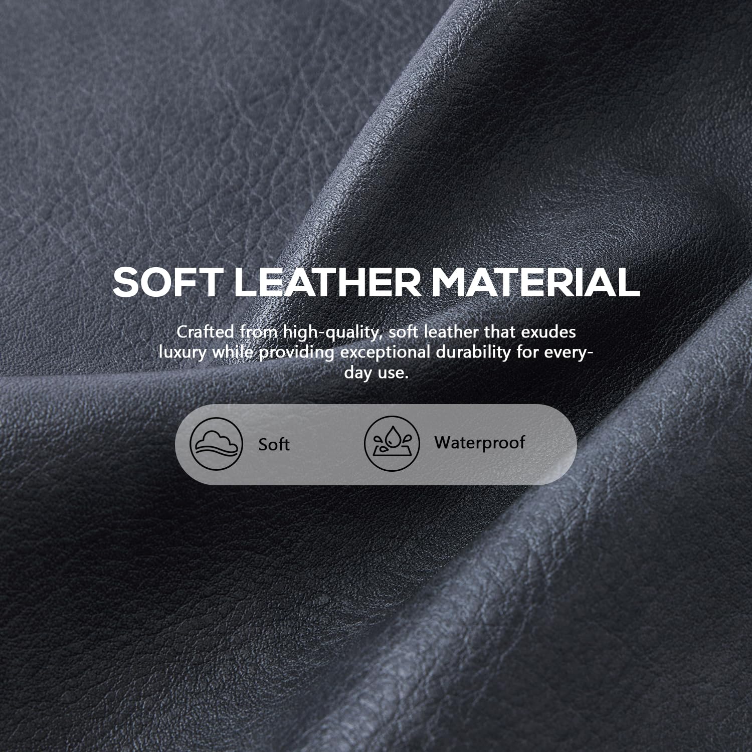 POIUGOYA Crossbody Purses for Women Trendy,Vegan Leather Medium Crossbody Bag,Women's Crossbody Travel Purse Built in Wallet: Dark Gray