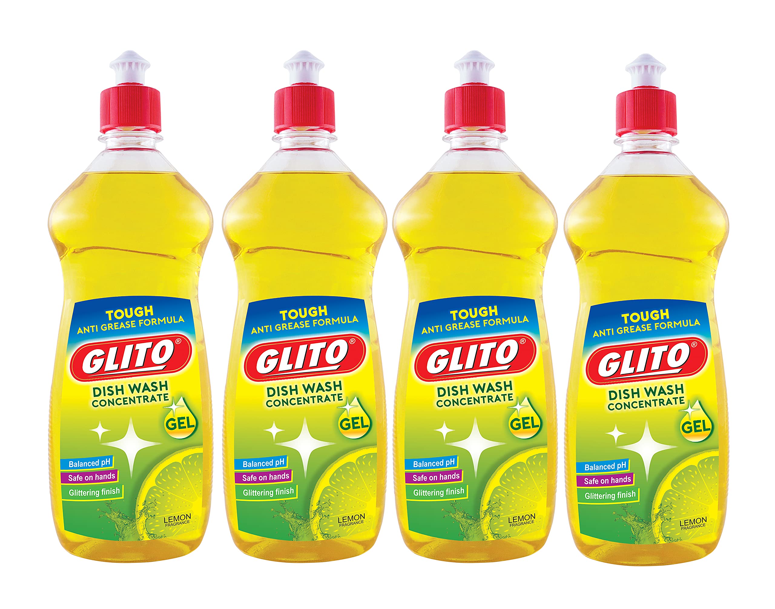 Glito Lime Fresh: Ultra-Concentrated Dishwash Liquid - Zesty Cleaning Power, Refreshing Lime Scent - 500 ml (Pack of 4) (B08HMWK877) Amazon Price History, Amazon Price Tracker