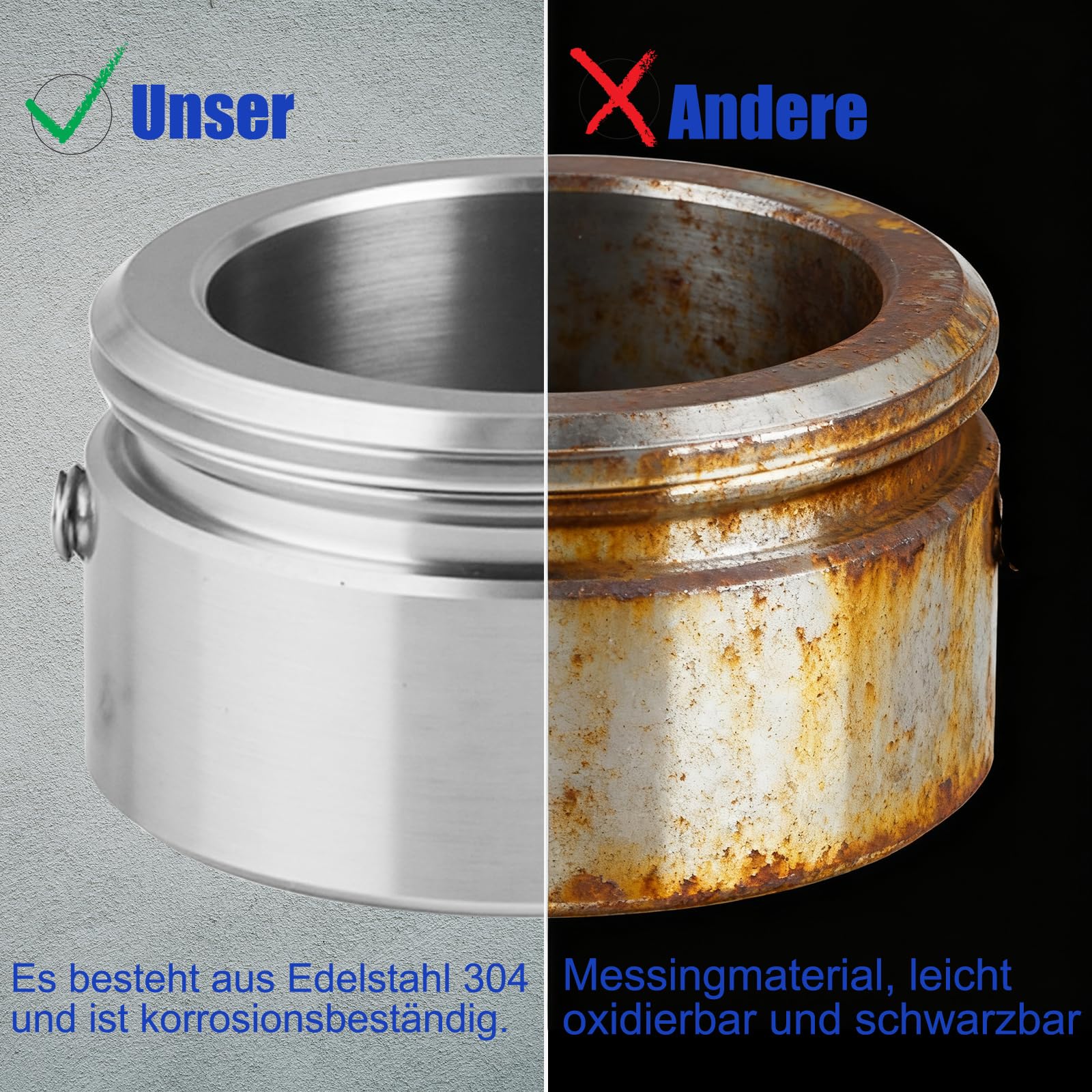 2 szt. adapter termostatu grzejnika ze stali nierdzewnej 304, M30 x 1,5, adapter zaworu grzewczego do zaworów RA/RAV/RAVL, akcesoria do grzejników z kluczem sześciokątnym, do zaworów grzejnikowych