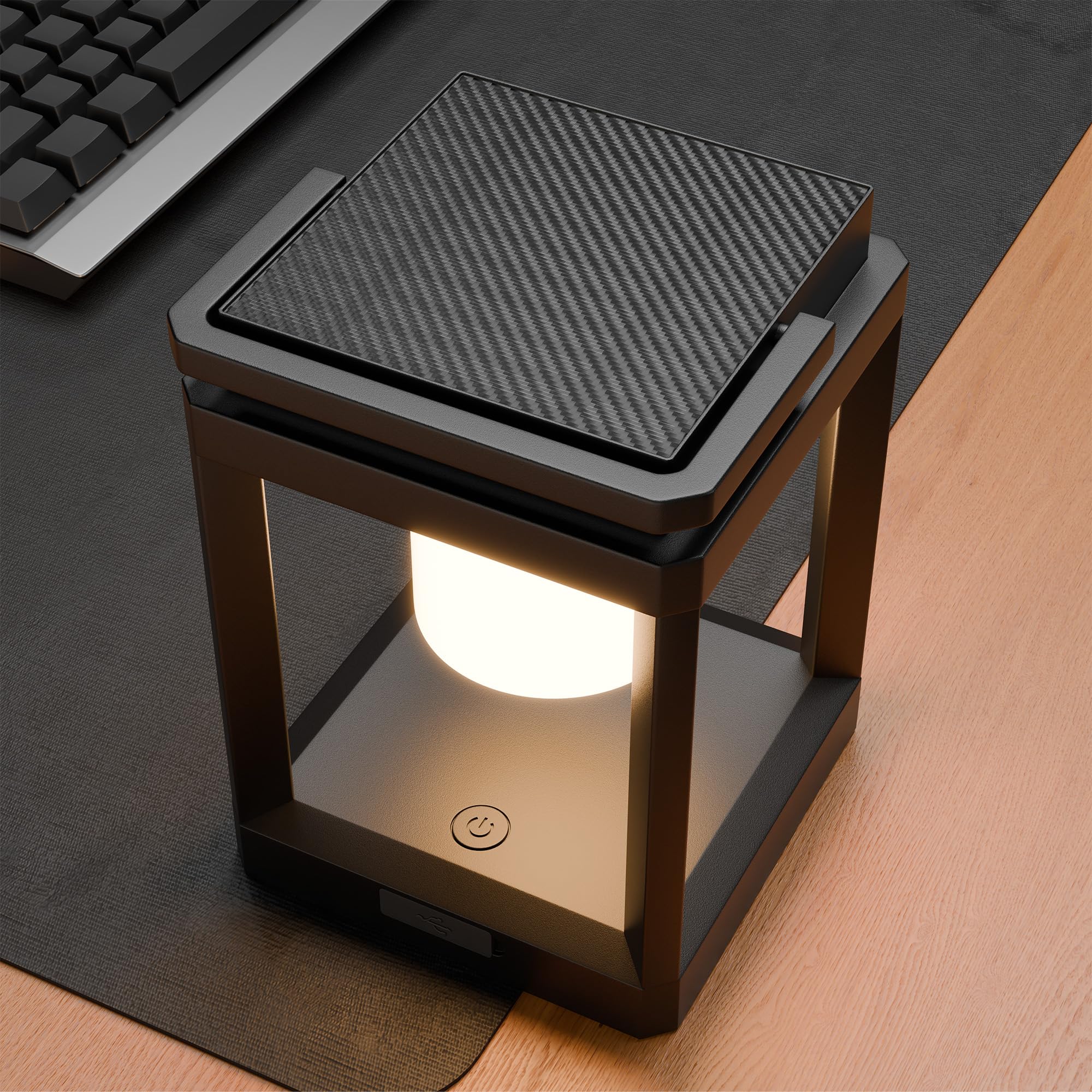 Lanterne solaire d'extérieur à 3 niveaux de luminosité LED - Lanterne solaire d'extérieur étanche à suspendre pour terrasse, marche, lecture, camping