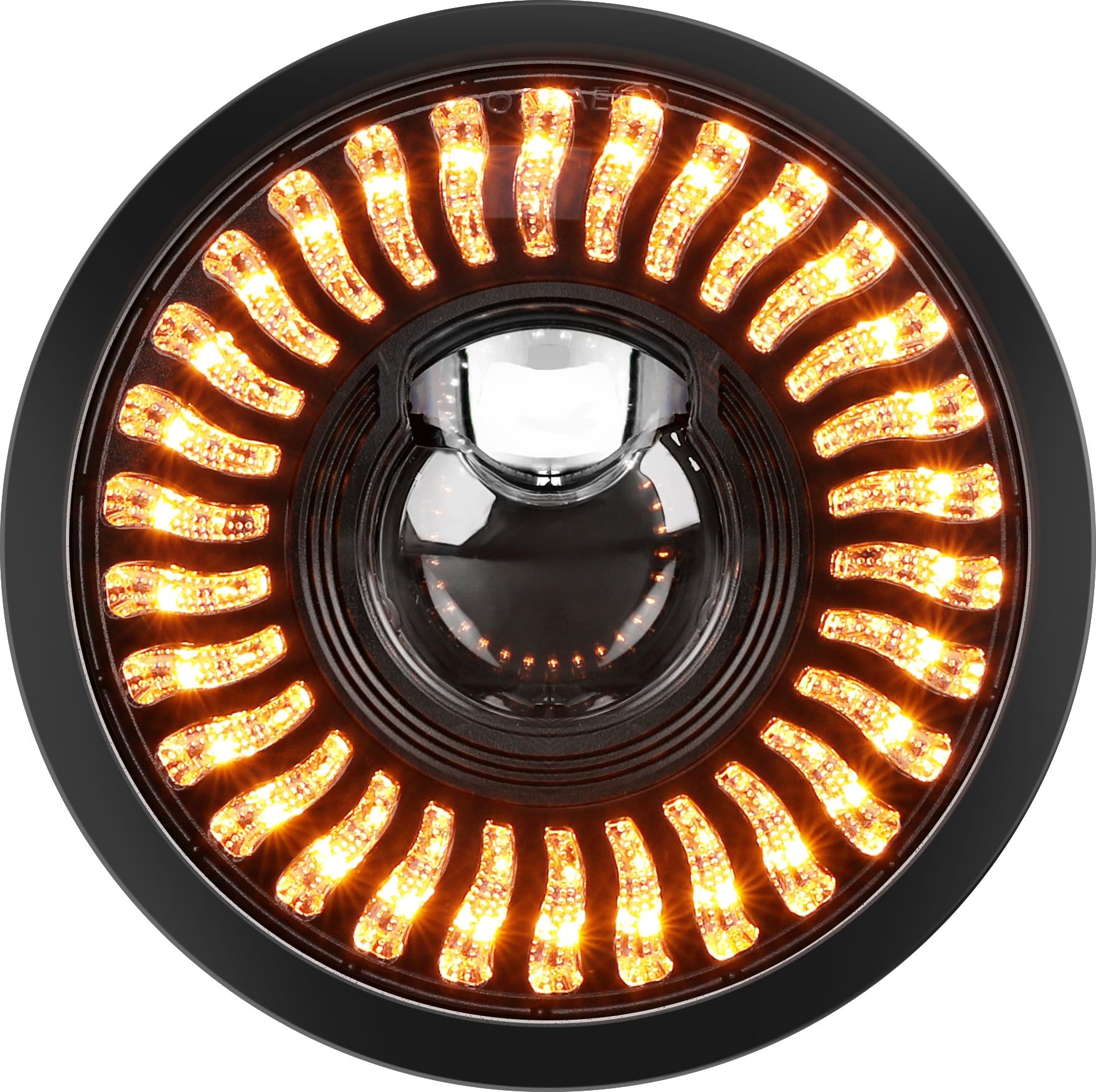 Dirt Bike Reflektor Reflektory motocyklowe 5,75-calowy reflektor Led motocyklowy Wysoka martwa wiązka 6000k 3500k DRL 12V 24V dla samochodu terenowego Motocykl ciężarówka(Model 06 1pcs)