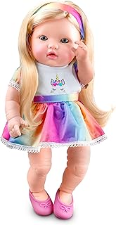 ROMA BRINQUEDOS - ROMA REBORN LONG HAIR UNICORNIO