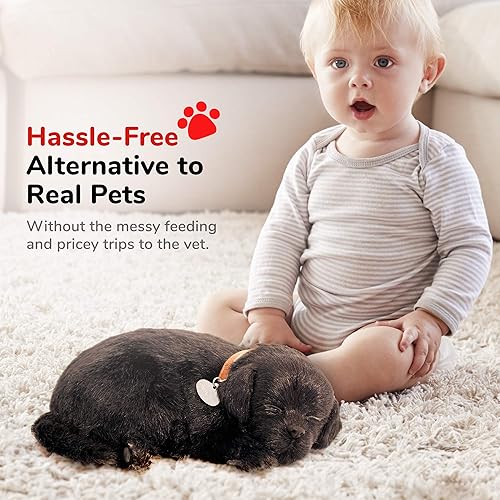 Miniatura 4 de Perfect Petzzz - Bolsa de nailon y malla para perros y gatos de peluche interactivos y realistas transporte para mascotas con cremallera y accesorios