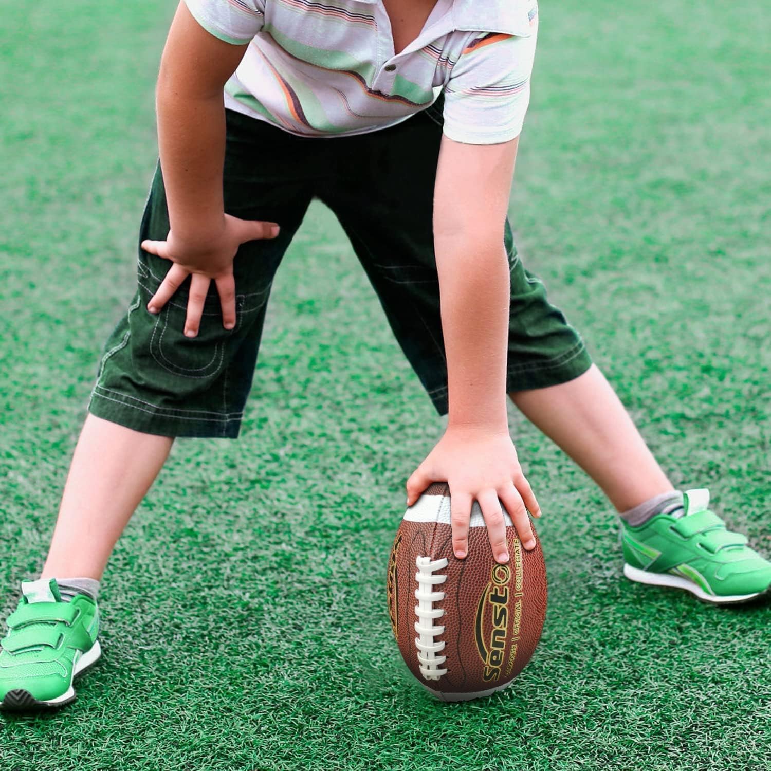 Detaily lopty na americký futbal Senston