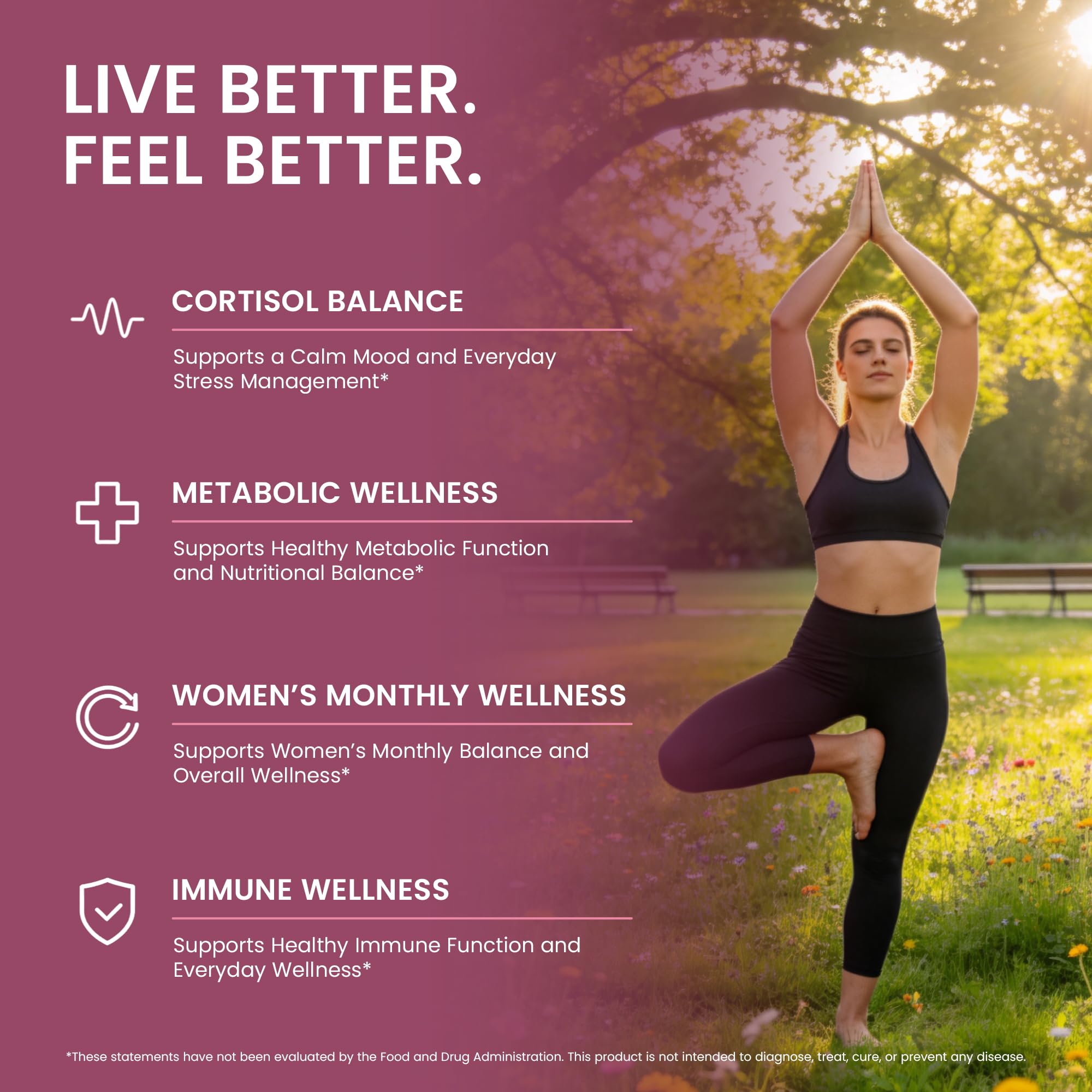 Windboss Myo - Suplementos de inositol y cortisol para mujeres, equilibrio hormonal, apoyo al estrés y bienestar emocional, D-Chiro inositol, Ashwagandha, berberina, vitamina D3+K2, 120 cápsulas 6