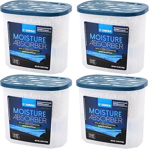 Miniatura 12 de Absorbente de Humedad Fresh Cotton 10.5 oz/300g | Elimina la Humedad, la Condensión y la Umbría | Absorbente de Olores con Fragancia de Algodón