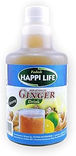 Jus concentré de Gingembre et Citron | Ginger Drink | 500 mL | HAPPI LIFE