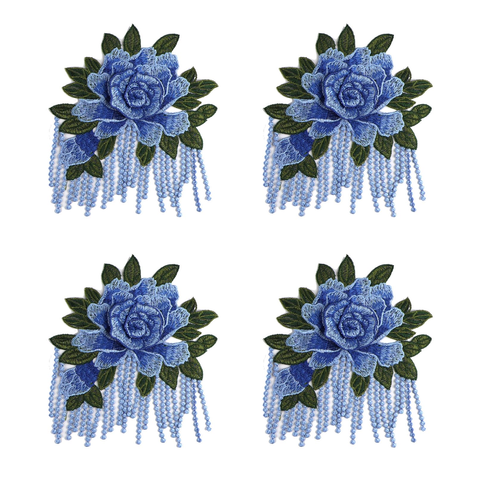 Limtula Blue Textile Embellishments For Garments Bags And Projects In Assorted Designs Craft Sewing Accessories