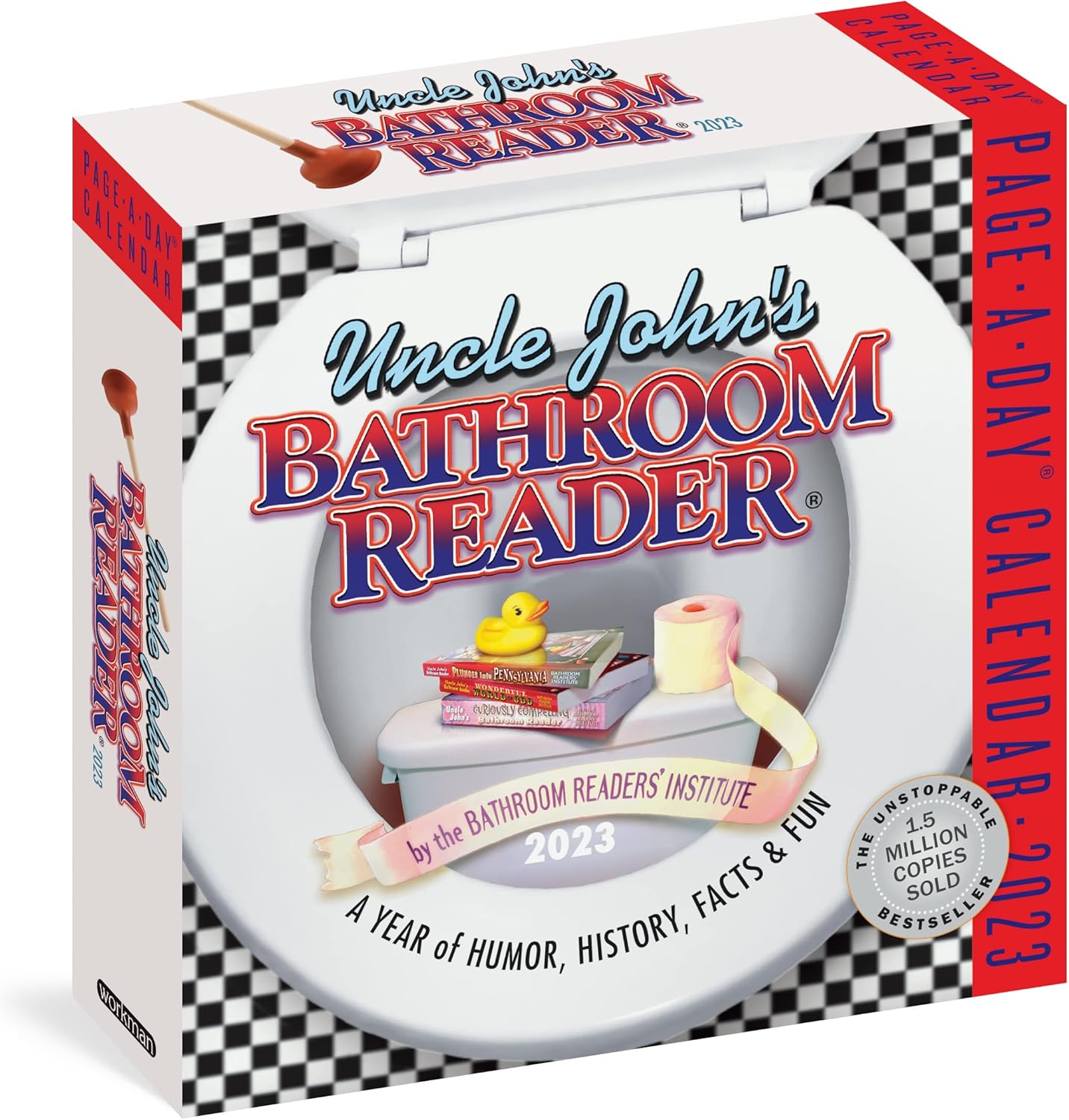 Uncle John’s Bathroom Reader PageADay Calendar 2023 A Year of Humor