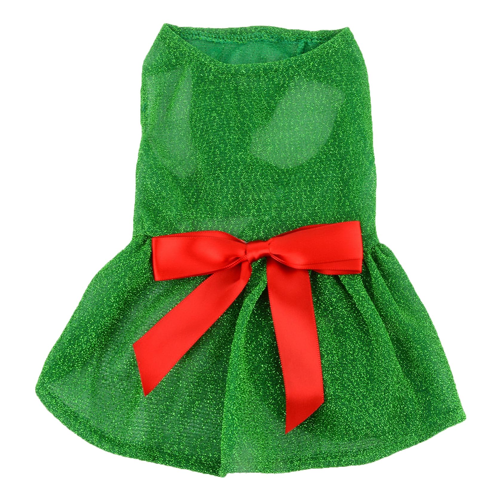 Amazon.co.jp: 犬 服 クリスマス ワンピース ドレス 小型犬 クリスマス