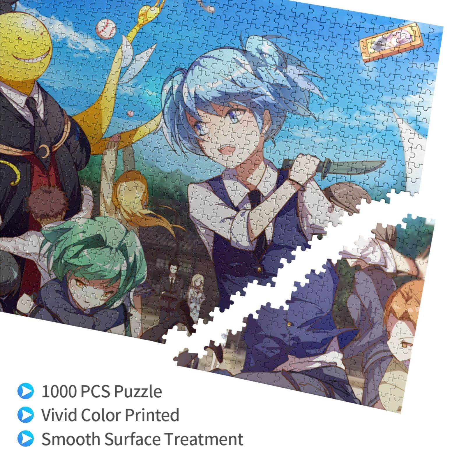 Amazon.co.jp: 暗殺教室 1000ピース パズル 木製 日常 レジャー