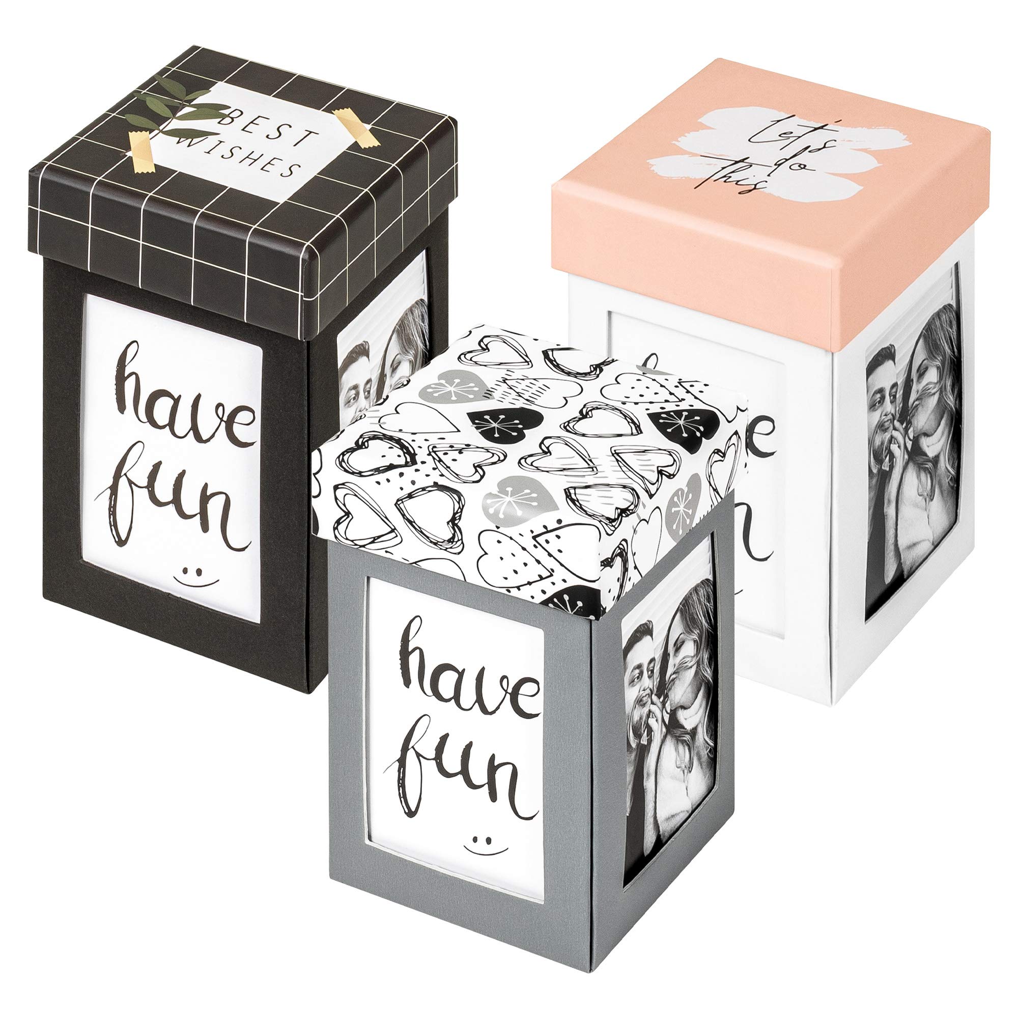 Walther Design Explosion Box, Black, 8,5 x 8,5 x 13,5 cm