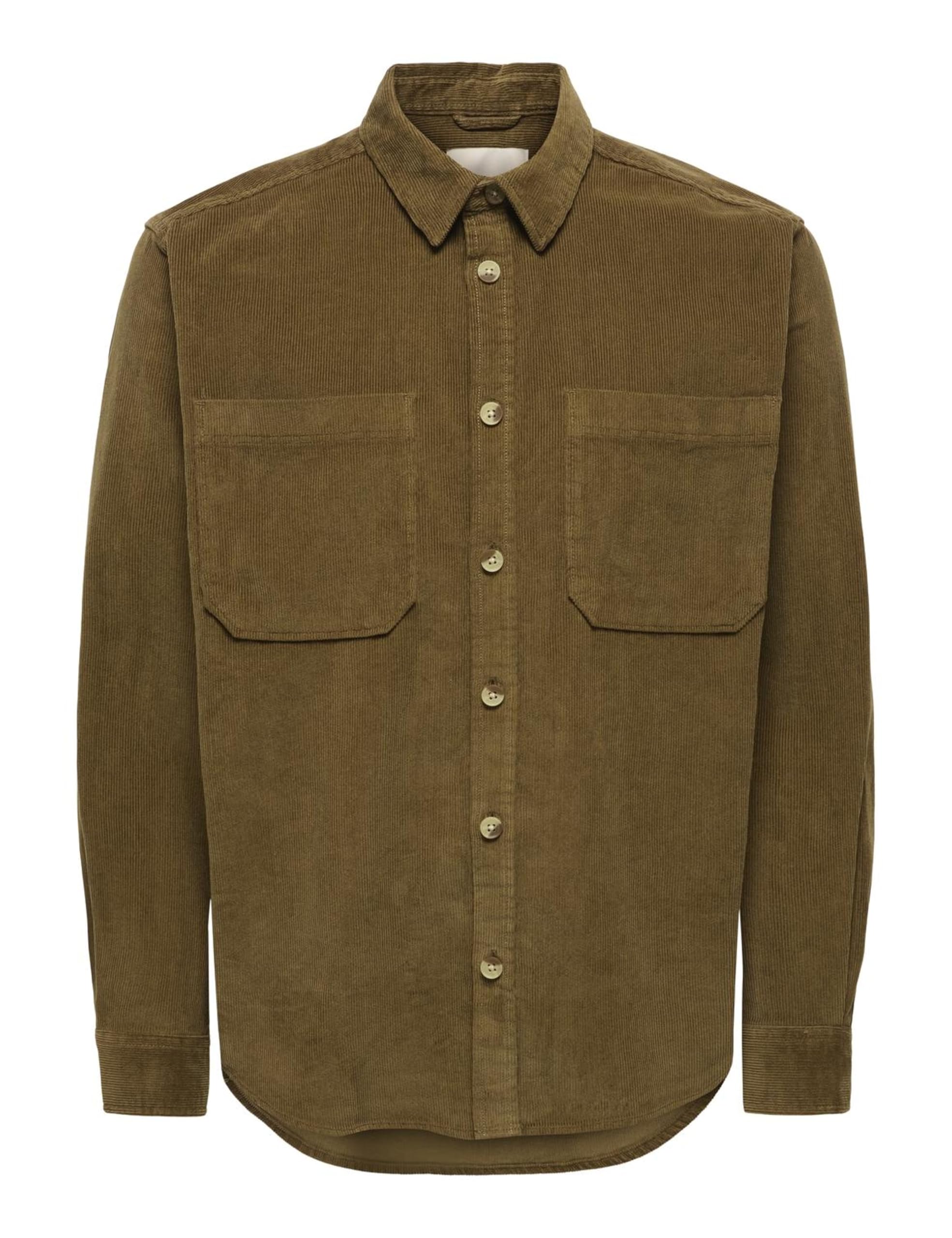 Onsalp 2Pkt Washd Cord Ls Shirt Noos