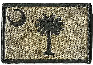 Gadsden and Culpeper South Carolina Tactical Patch - Coyote Tan