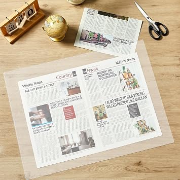 Henoyso 12 Pcs Poster Protector Sleeves 18 x 24 Inch, Clear Plastic Poster Sleeves Frame, Waterproof Rigid Print Sheet Protectors for Art Portfolio Storage, Wall Display, Magazines, Photos, Papers