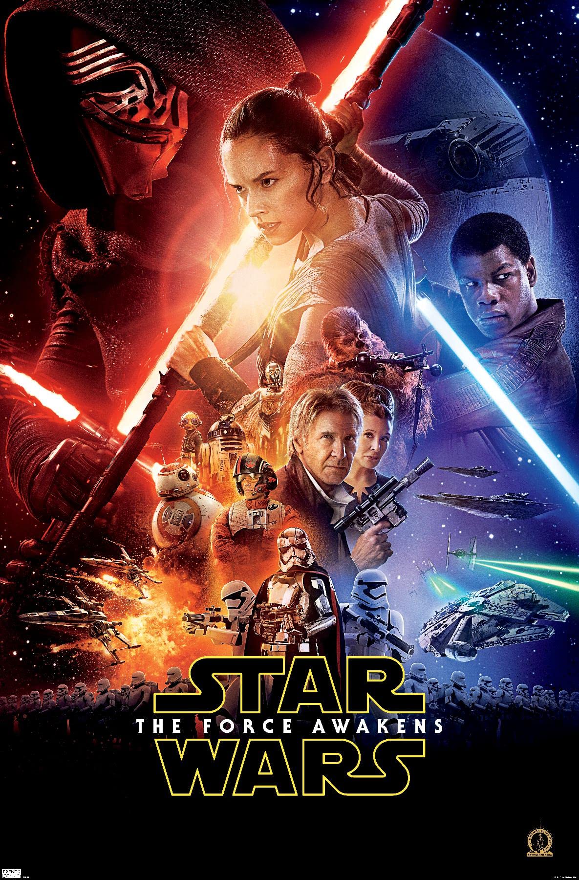 STAR WARS ポスター Trends International 24x36 Star Wars: The Force Awakens Wall