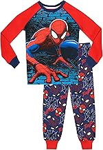 Marvel Pyjamas | Spiderman Children's Pyjamas | Long Cotton Pyjamas | Narrow Fit