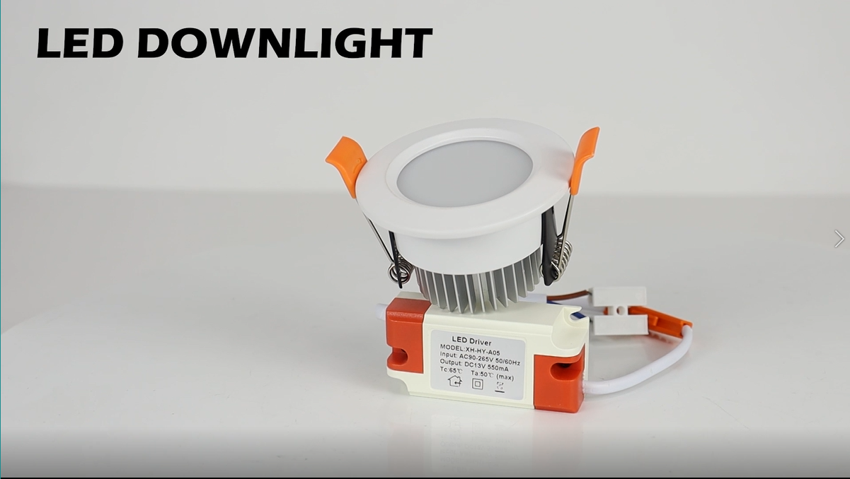 2 Inch LED Recessed Lighting Dimmable Downlight, 3W (35W Halogen - View #3