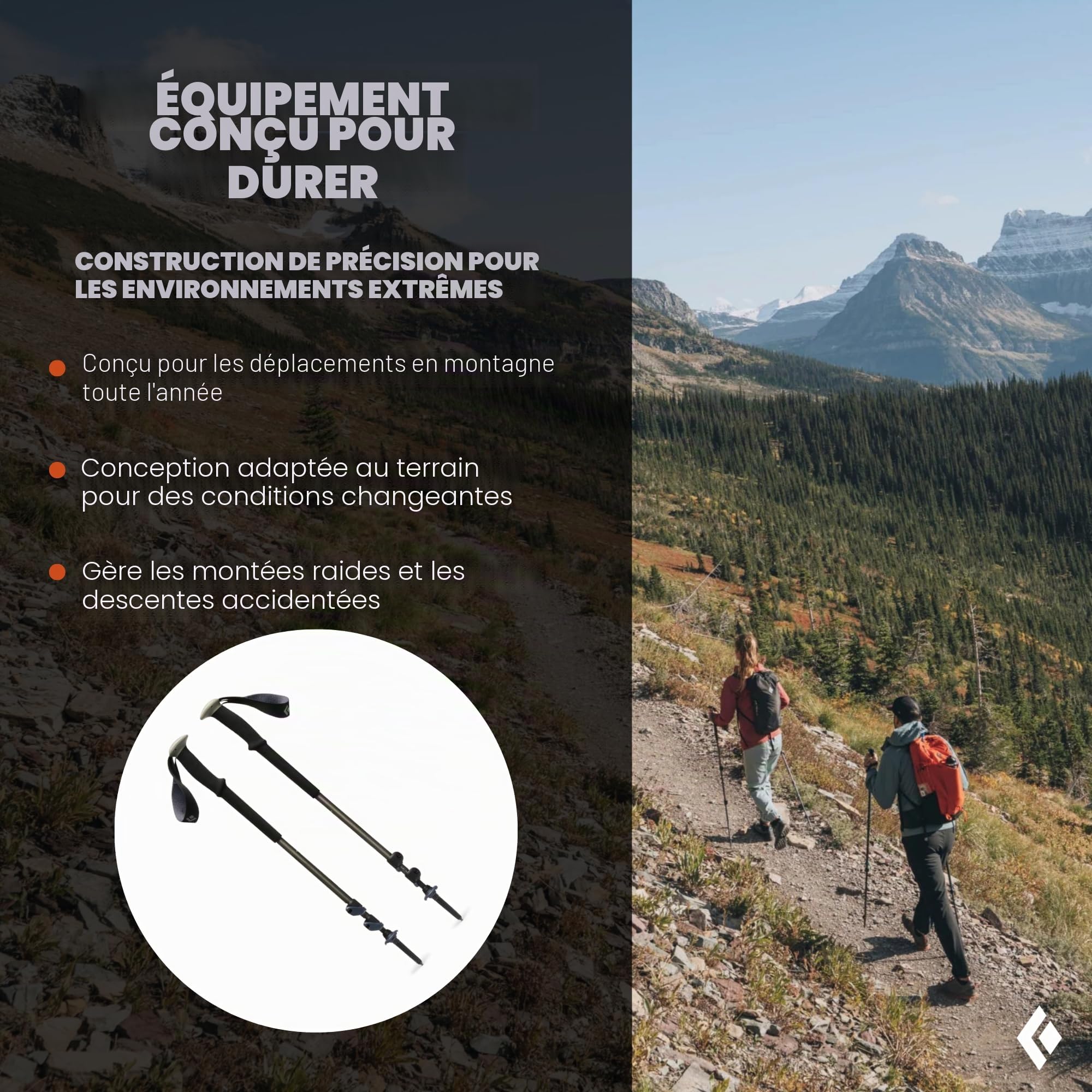 Black Diamond Trail Trek Poles - SS22