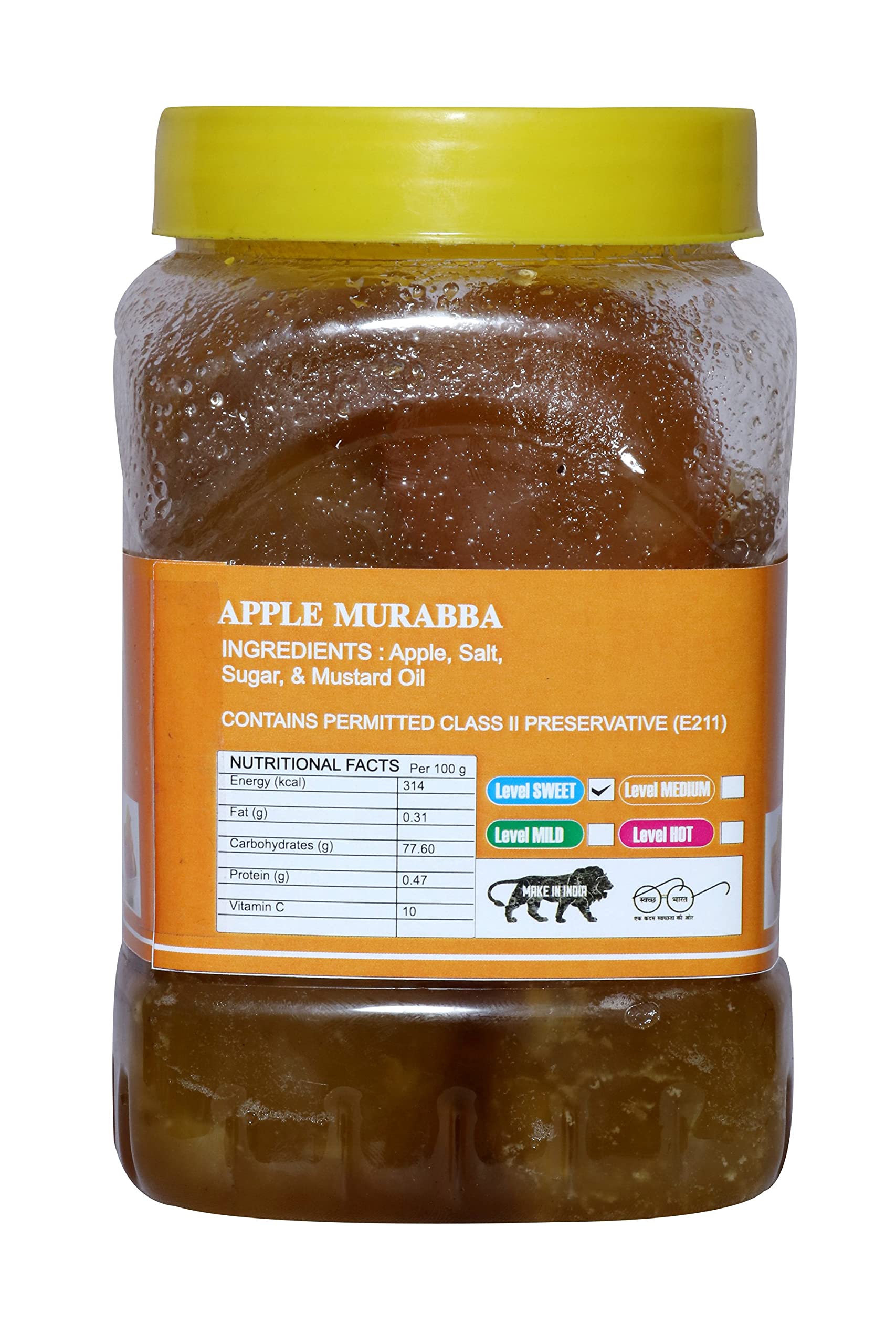 DAILY FOOD Apple Murabba, Organic Dry Indian Gooseberry Fruit Without Added Sugar or preservatives. (800 Gm) 1