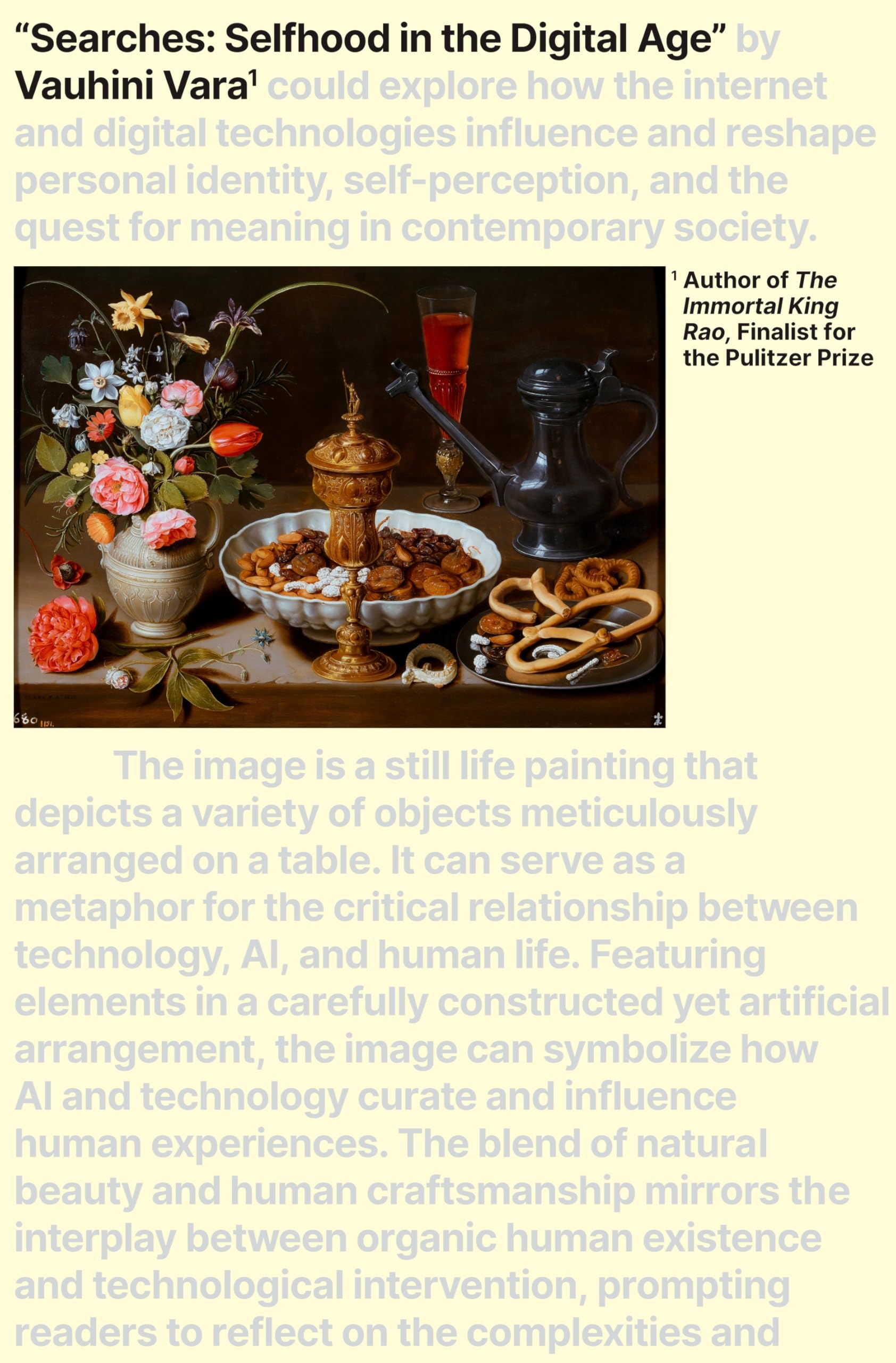 Searches Selfhood in the Digital Age by Vauhini Vara (Paperback Book)