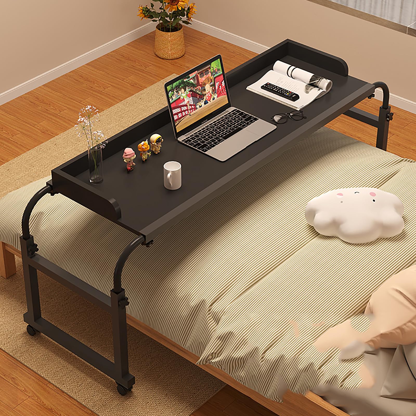 Bureau de lit réglable pour lire et manger confortablement chez soi