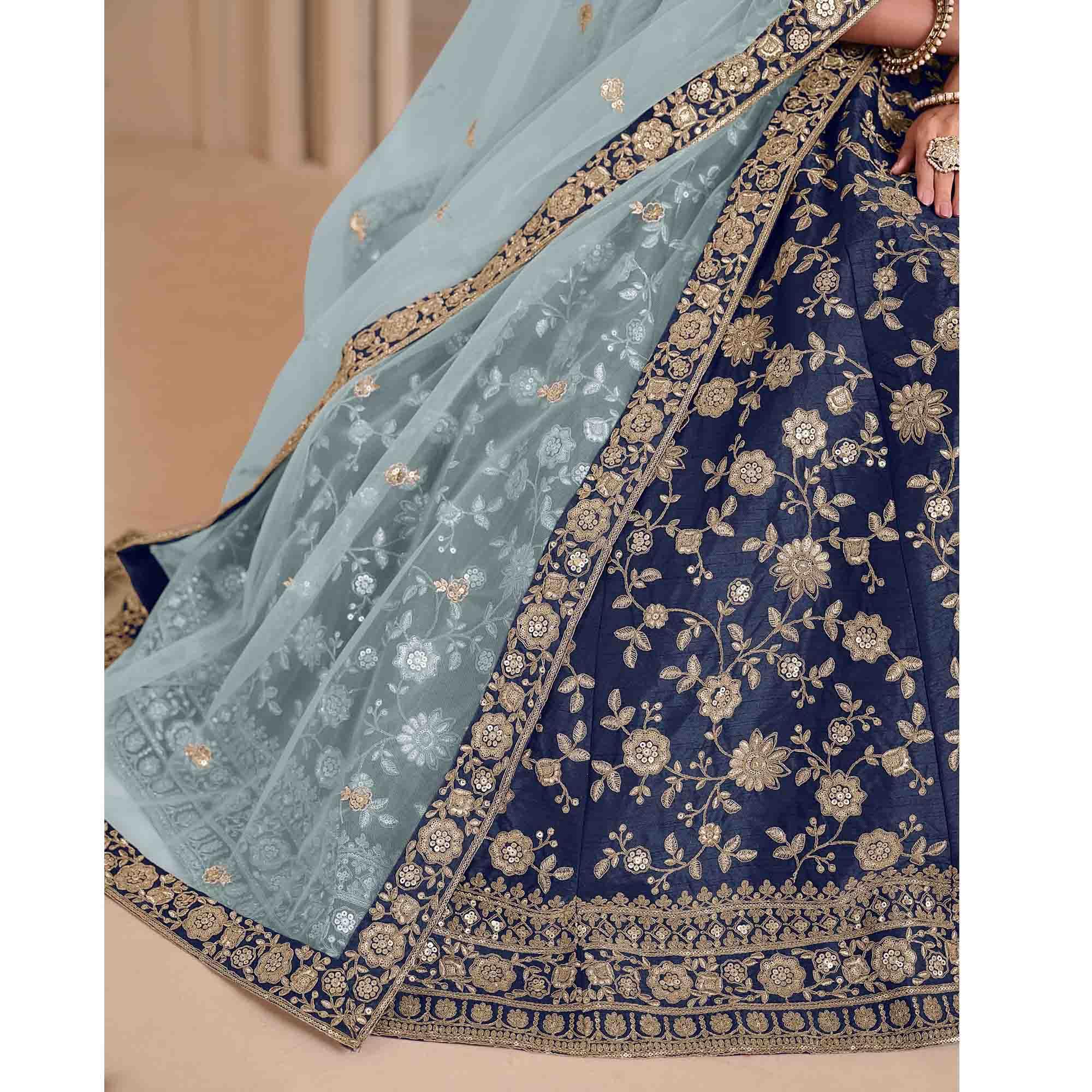 Indischer pakistanischer Designer Lehengha Choli Ready to Wear Sangeet Function Wear Heavy Choli, Schwarz, ( 6 US Small ( Chest-38 Waist-34 Hips 40 )