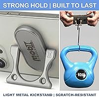 Vista 5 de Soporte de anillo para teléfono con mango de 3 dedos, cómodo y delgado, de metal duradero, ideal para soportes magnéticos de auto 4 en 1