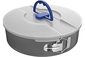 Classic Cuisine 10 Inch Springform Cheesecake Pan with Lid | Nonstick Baking...
