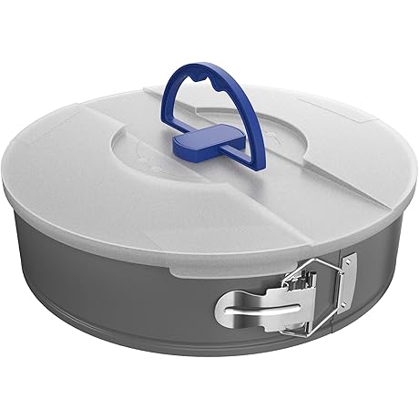 Classic Cuisine 10 Inch Springform Cheesecake Pan with Lid | Nonstick Baking...