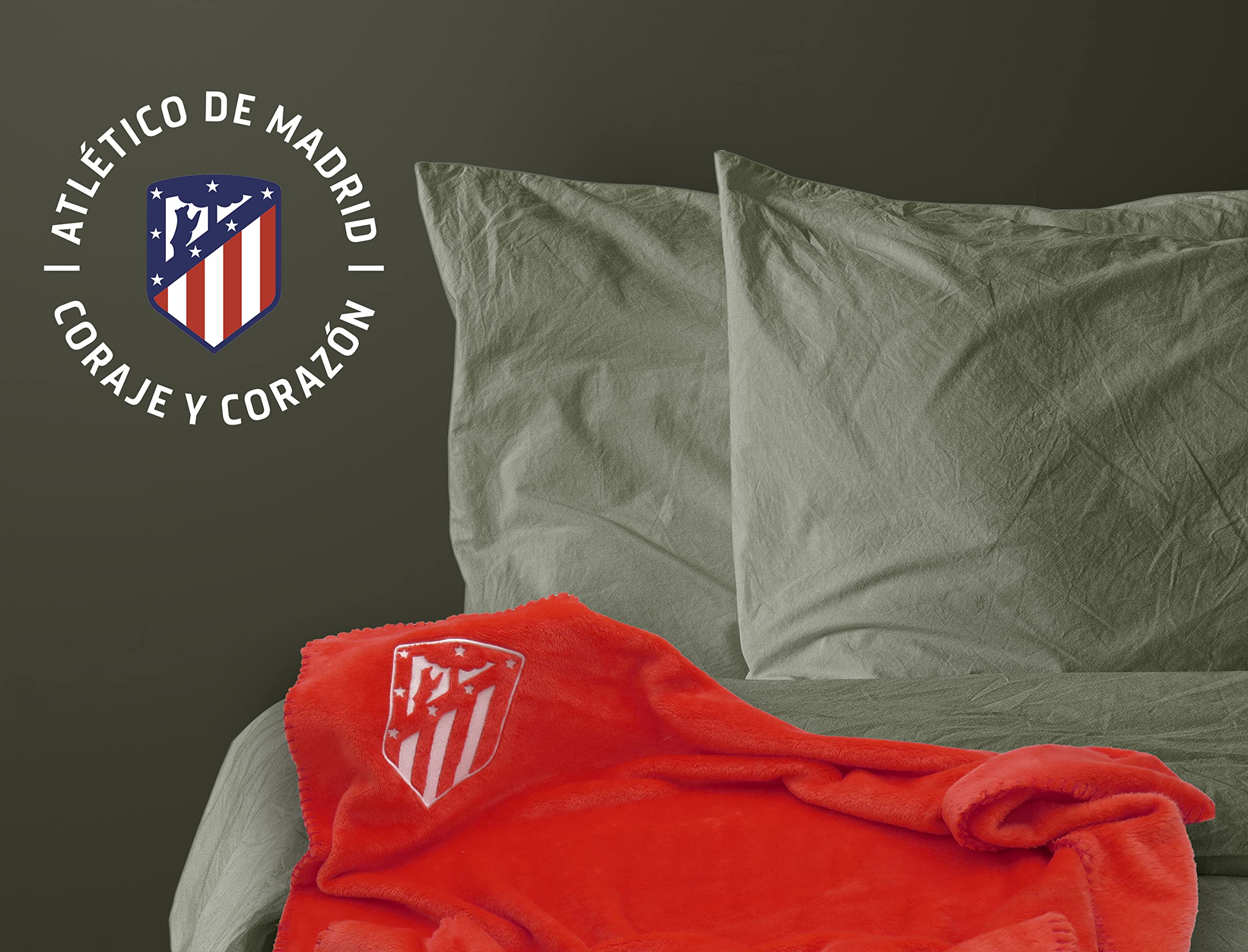 CYPBRANDS Kocyk dziecięcy Atletico Madryt, BL-01-ATL