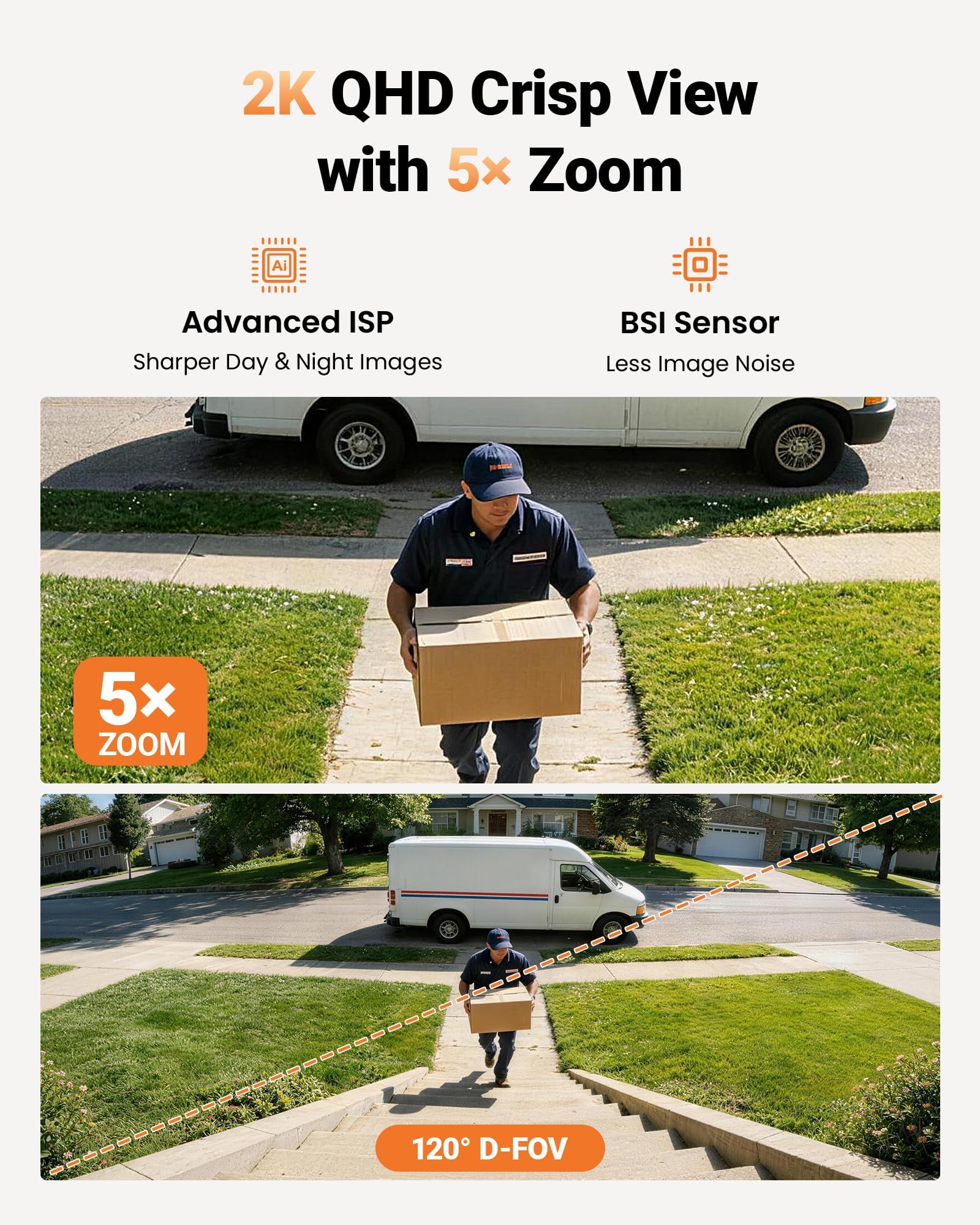 Anlapus Pack de 4 cámaras A60 Pro de 3 MP para ventana WiFi, vigilancia interior hacia el exterior