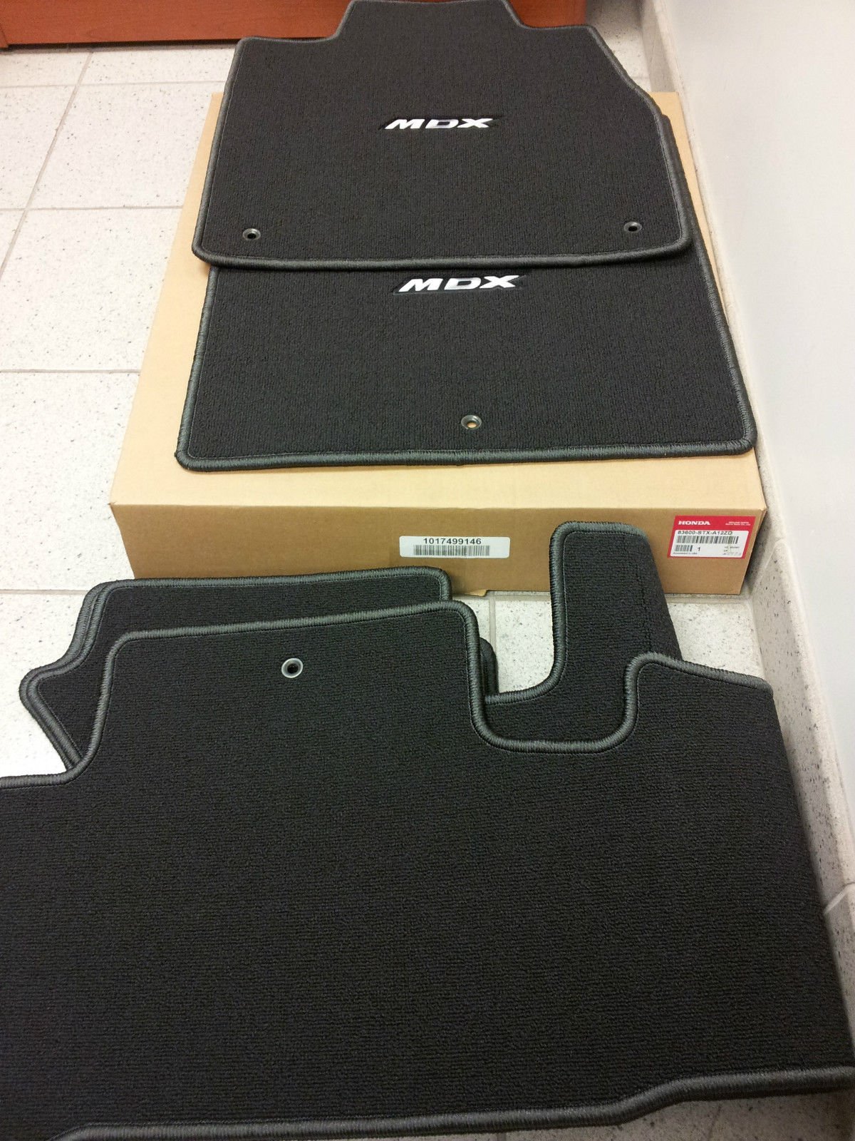 Acura Genuine 83600-STX-A12ZD Floor Mat Set