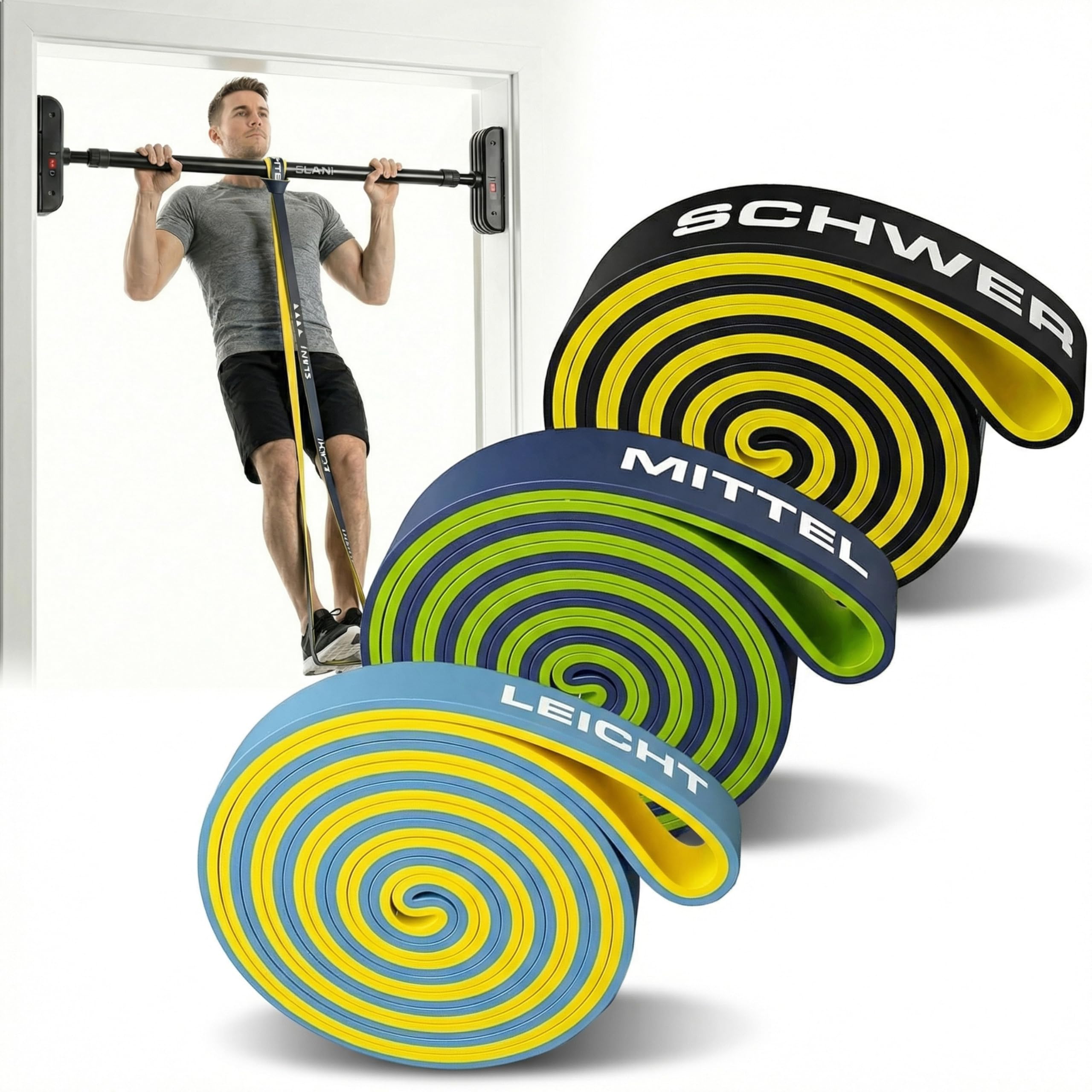 Bandas de resistencia para dominadas, banda de resistencia para dominadas, para gimnasio