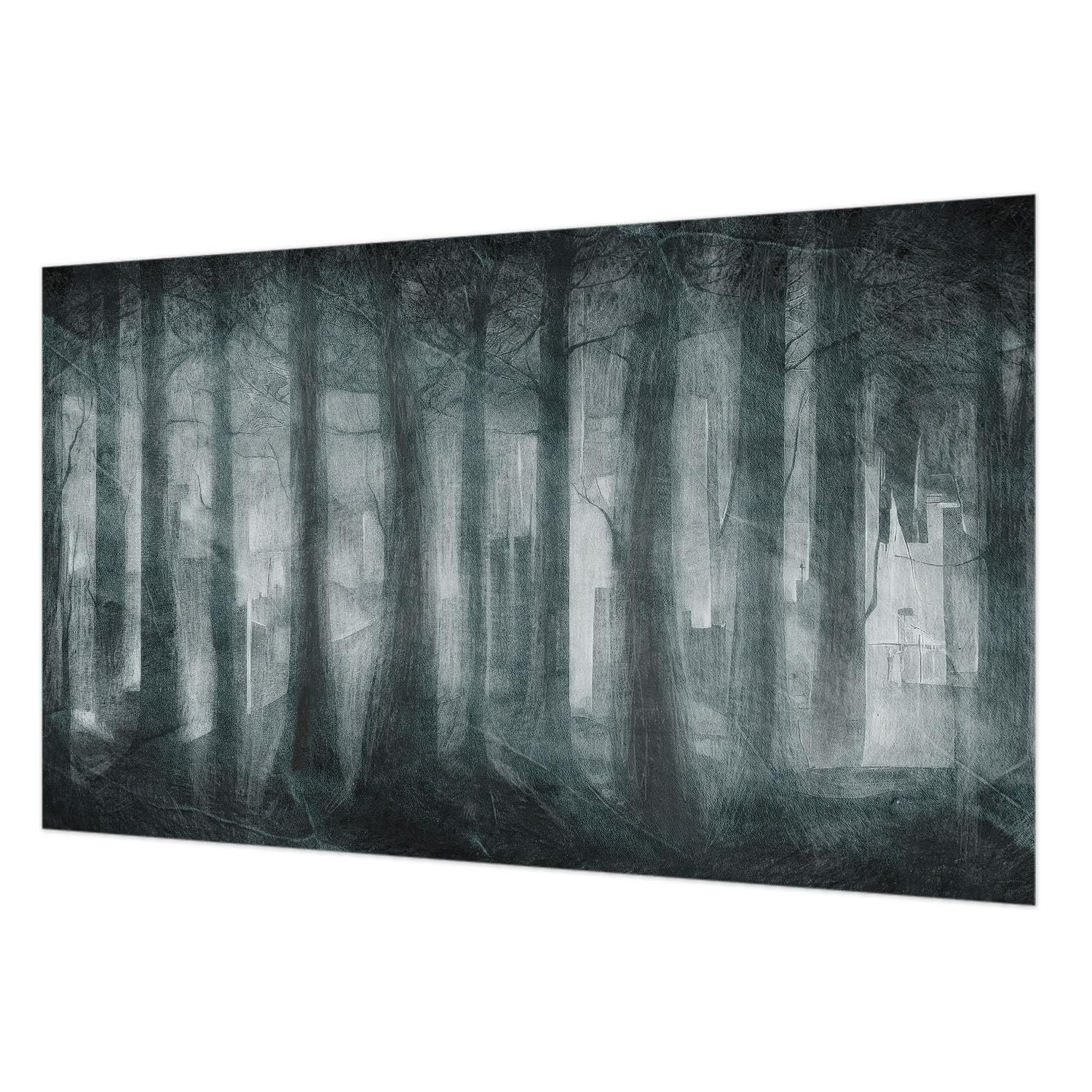 Papier peint intissé forêt mystérieuse impression haute qualité