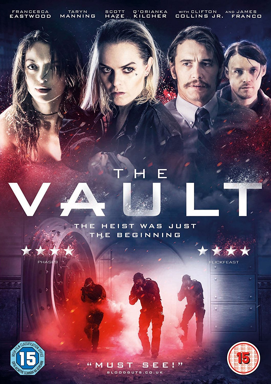 The Vault DVD Película de Atracos y Acción Thriller Cinematográfico