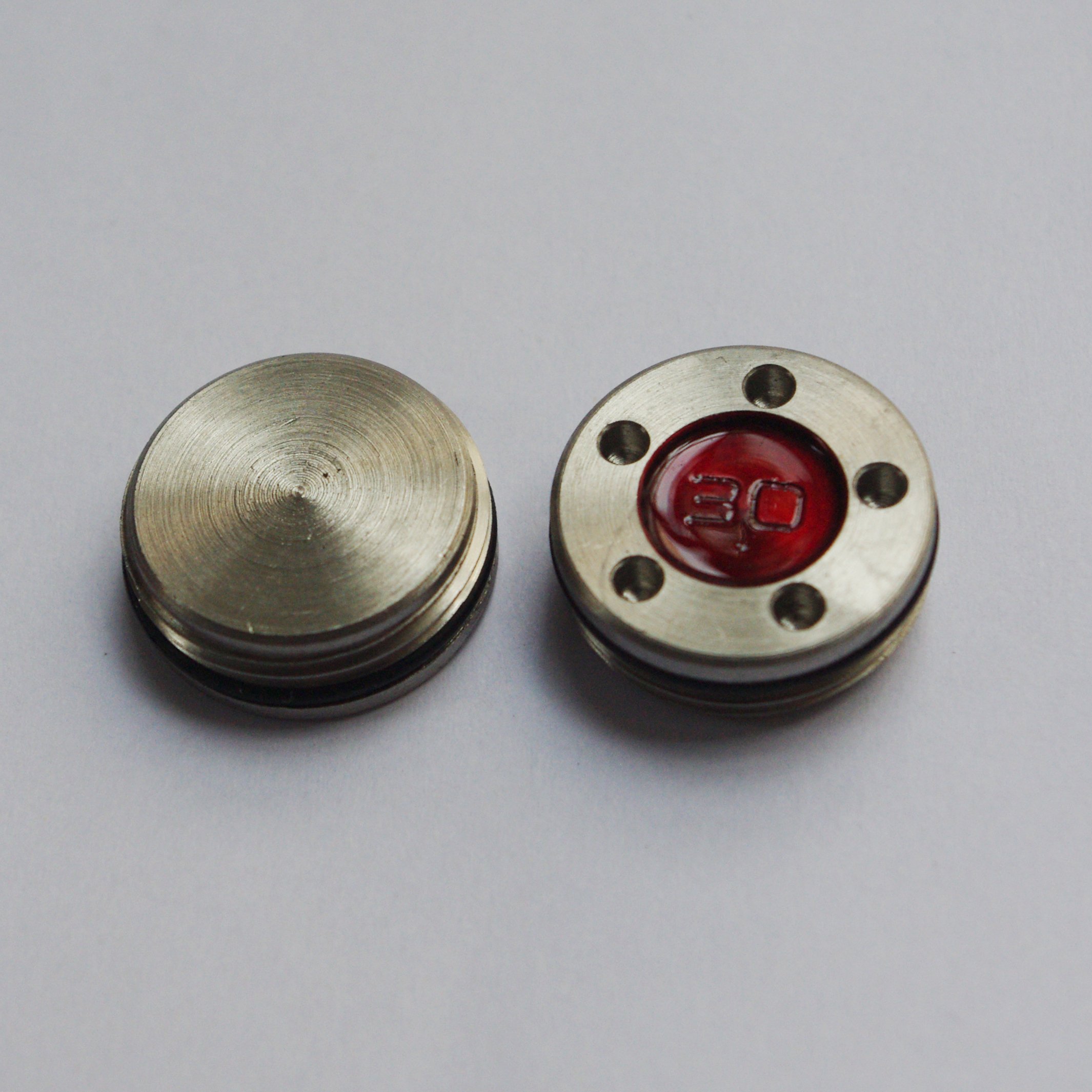 New 2 x 30g Custom Weights + Red Wrench for Titleist Scotty Cameron Putters, Red