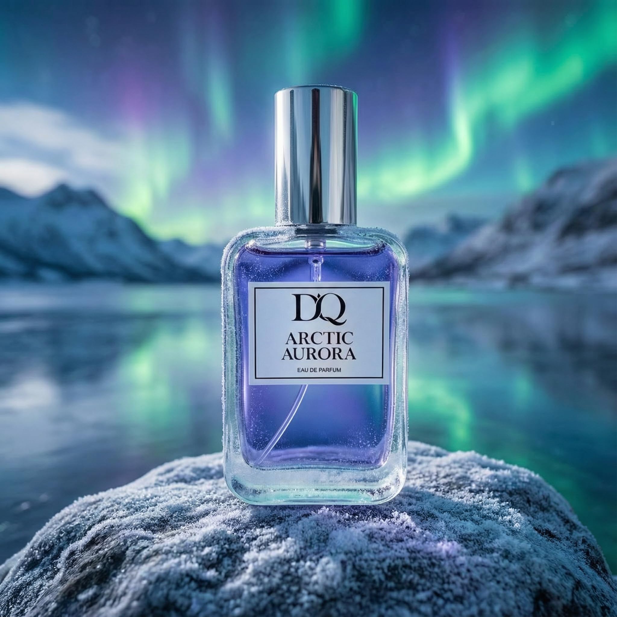 D’QAR Arctic Aurora | Eau de Parfum Damen – Blumig-orientalischer Damenduft mit arabischem Jasmin, Cashmeran & Ambra – Elegant, sinnlich & langanhaltend – 50 ml